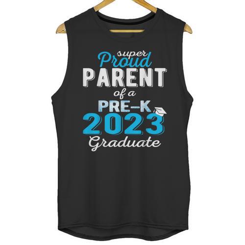 Proud Parent Of Pre K School Graduate 2023 Graduation Parent Unisex Tank Top - Best Gift Smart