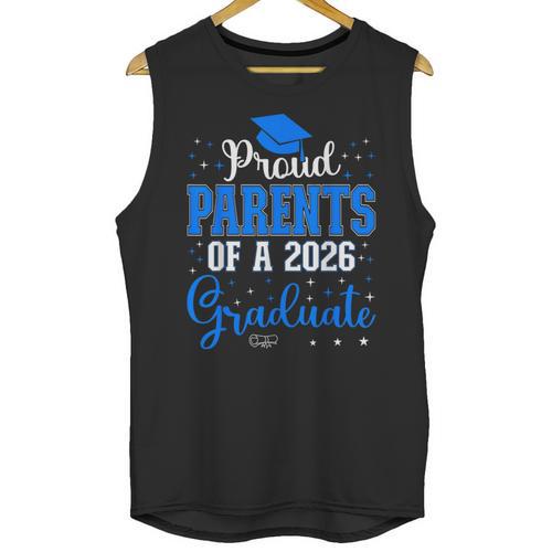 Proud Parents Of a Class Of 2026 Graduate For Graduation Unisex Tank Top - Best Gift Smart