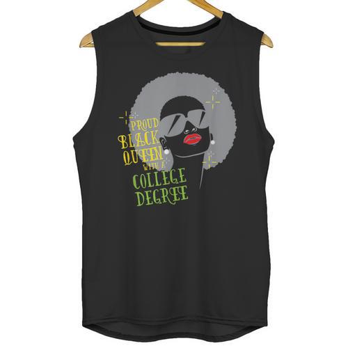 Proud Queen College Graduation Unisex Tank Top - Best Gift Smart