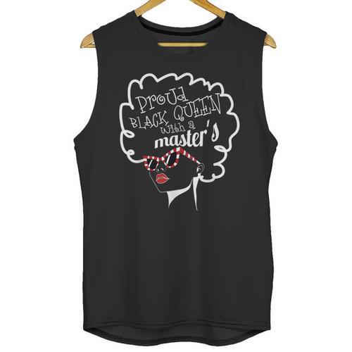 Proud Queen Masters Degree Graduation Women MSW Unisex Tank Top - Best Gift Smart