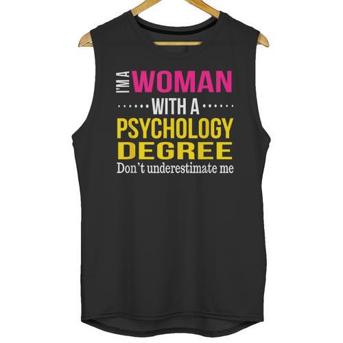 Psychology Degree Major Graduation 2024 Psychologist PsyD Unisex Tank Top - Best Gift Smart