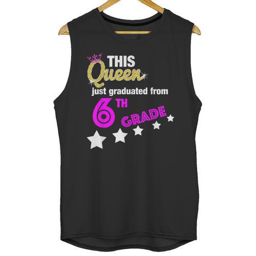 Queen 6th Grade Graduation For Girls Unisex Tank Top - Best Gift Smart