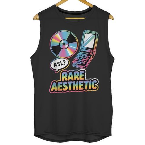 Rare Aesthetic Retro Nostalgia Y2K Vibes Unisex Tank Top - Figerry