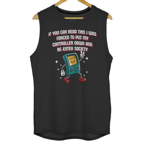 If You Can Read This Gamer Humor Gaming Introvert Unisex Tank Top - Raresse