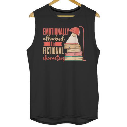 Reader Bookworm Fictional Character Reading Introvert Unisex Tank Top - Raresse