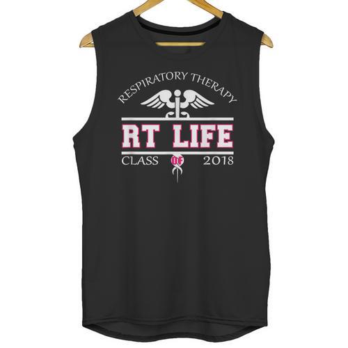 Respiratory Therapist Graduation Class Of 2018 Pink RT Life Unisex Tank Top - Best Gift Smart