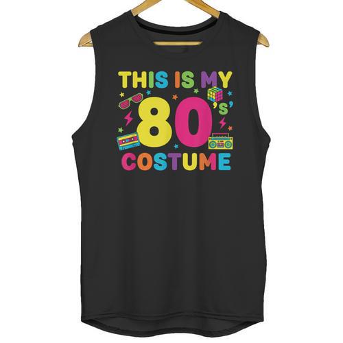 Retro 80's Costume 80s Nostalgia Party Unisex Tank Top - Figerry