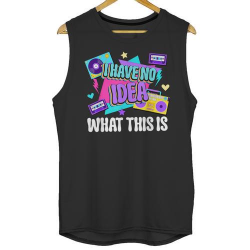 Retro 80s Style 90s Pop Fashion Nostalgia Eighties Music Unisex Tank Top - Figerry