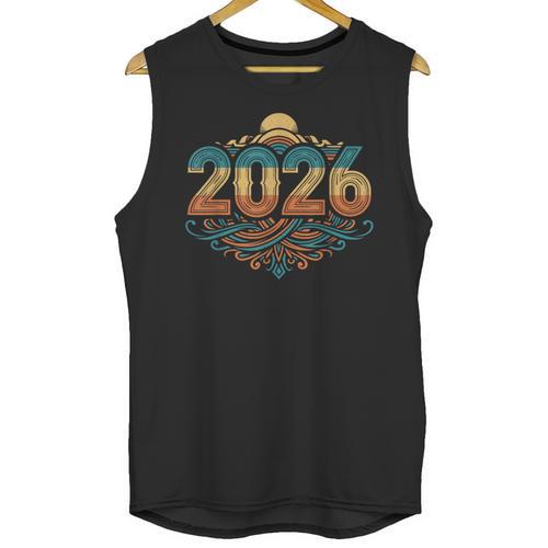 Retro Vintage Style 2026 Nostalgia Sunset Family Reunion Unisex Tank Top - Figerry