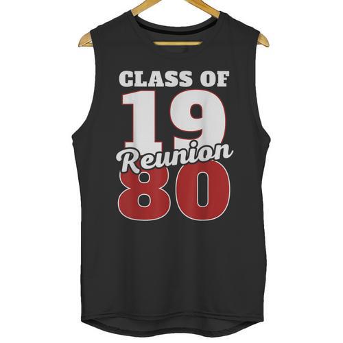 Reunion 1980 Class Of 1980 Reunion 80 Graduation 1980 Unisex Tank Top - Best Gift Smart