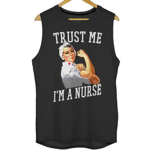 Rosie Riveter Nurse Shirt Nurse Graduation Shirt Unisex Tank Top - Best Gift Smart