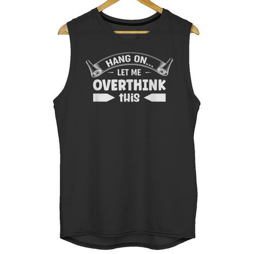 Sarcastic Anti Social Overthinker Introvert Overthink Unisex Tank Top - Raresse