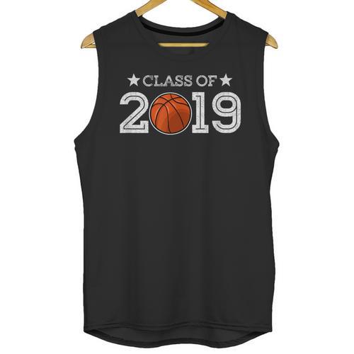 Senior 2019 Basketball Shirt Graduation Class Of 2019 Stars Unisex Tank Top - Best Gift Smart