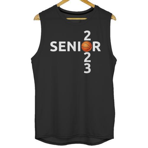 Senior 2023 Basketball Graduation Party Unisex Tank Top - Best Gift Smart