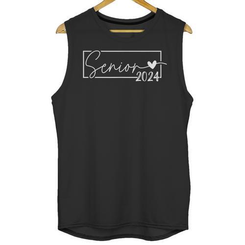 Senior 2024 Class Of 2024 Graduation Unisex Tank Top - Best Gift Smart