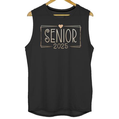 Senior 2025 Graduation Class Of 2025 Unisex Tank Top - Best Gift Smart