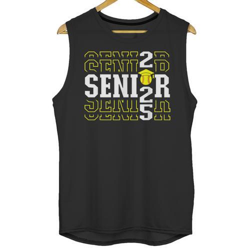 Senior 2025 Softball Class Of 2025 Graduation Unisex Tank Top - Best Gift Smart