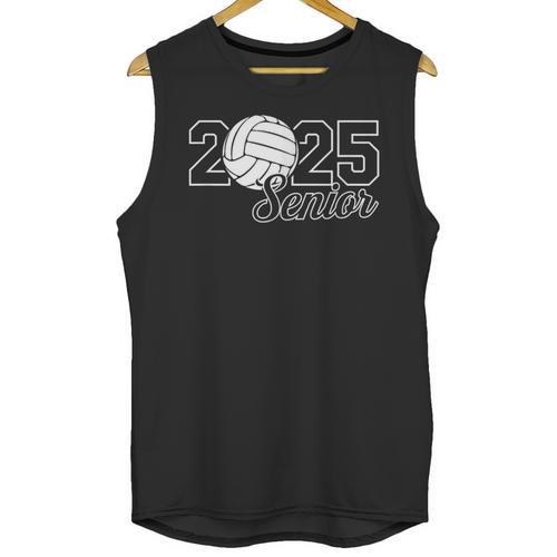 Senior 2025 Volleyball Mom High School Graduation Outfit Pro Unisex Tank Top - Best Gift Smart