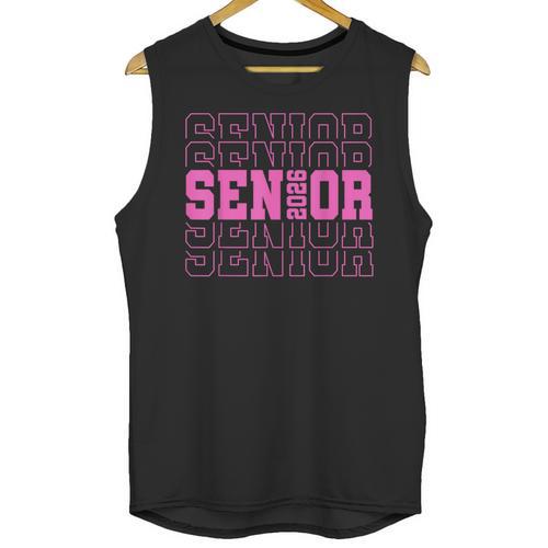Senior 2026 Class Of 2026 Boys Girls Matching Graduation Unisex Tank Top - Best Gift Smart