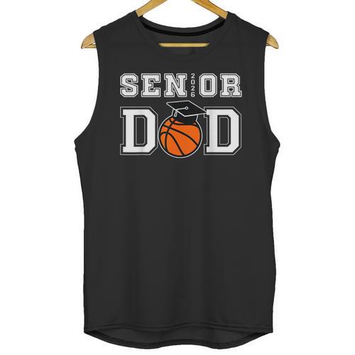 Senior 2026 Dad Basketball Graduation Unisex Tank Top - Best Gift Smart