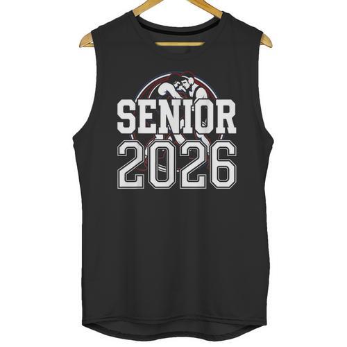 Senior 2026 Wrestling Class Of 2026 Wrestler Graduation Unisex Tank Top - Best Gift Smart