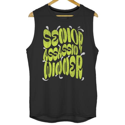 Senior Assassin Winner School Graduation Water Game Unisex Tank Top - Best Gift Smart