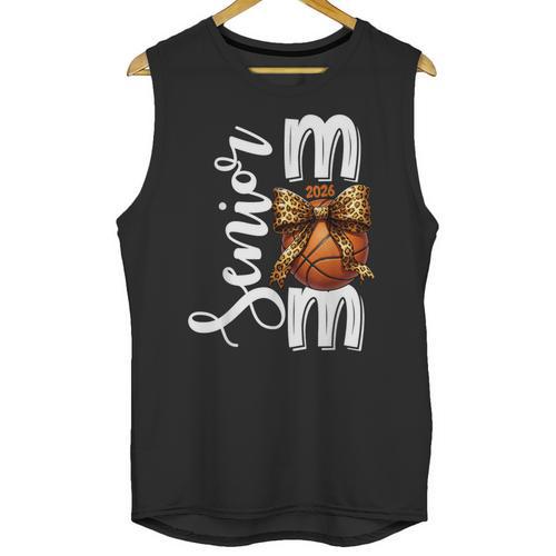 Senior Basketball Mom Class Of 2026 Player Graduation Grad Unisex Tank Top - Best Gift Smart