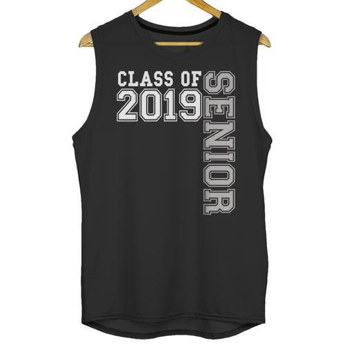 Senior Class Of 2019 19 Shirt High School Graduation Unisex Tank Top - Best Gift Smart