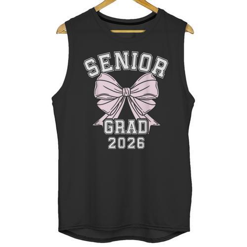 Senior Grad 2026 Class Of 2026 Senior Graduation 2026 Unisex Tank Top - Best Gift Smart