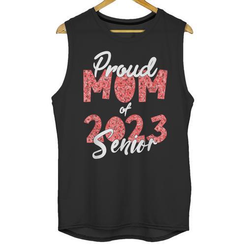 Senior Graduation Class Of 2023 Proud Mom Of 2023 Senior Unisex Tank Top - Best Gift Smart