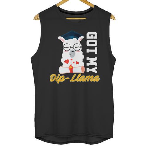 Senior Graduation TShirt 2019 Got My Dip-Llama Diploma Shirt Unisex Tank Top - Best Gift Smart