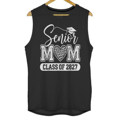 Senior Mom Class Of 2027 Senior Mama 2027 Graduation Unisex Tank Top - Best Gift Smart