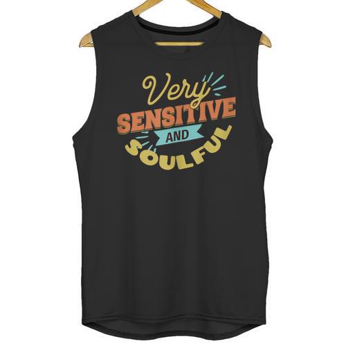 Very Sensitive And Soulful Introvert Unisex Tank Top - Raresse