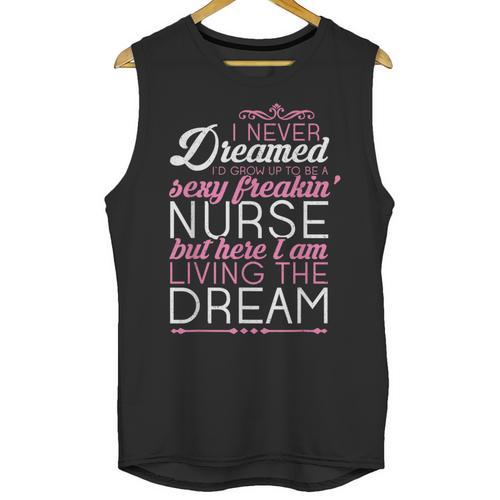 Sexy Freakin' Nurse Nursing T Shirt For RN Graduation Unisex Tank Top - Best Gift Smart