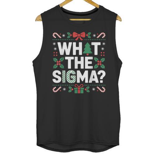 What The Sigma Christmas Party Outfit For Introverts Unisex Tank Top - Raresse