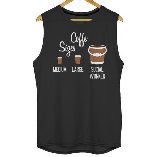 Social Work s Coffee Graduation Social Worker Unisex Tank Top - Best Gift Smart