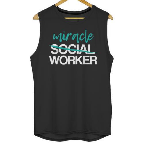Social Worker Work Month MSW Graduation Masters Unisex Tank Top - Best Gift Smart
