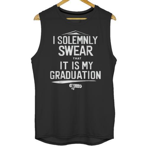 I Solemnly Swear That It's My Graduation Class Of 2024 Grad Unisex Tank Top - Best Gift Smart