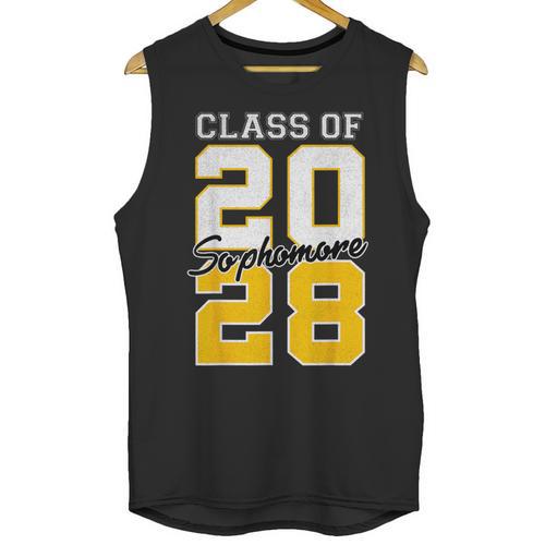 Sophomore 2028 Class Of 2028 Graduation 2028 10th Grade Unisex Tank Top - Best Gift Smart