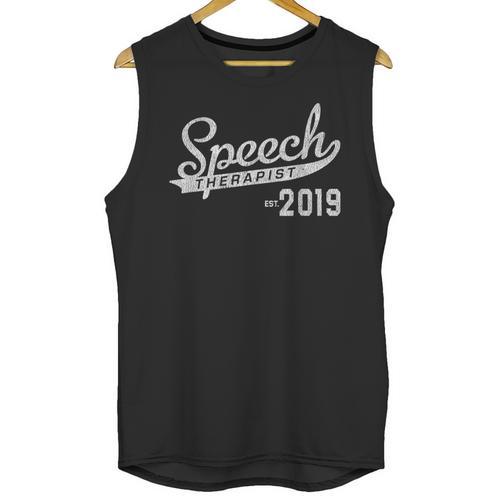 Speech Therapist Graduation 2019 Shirt Speech Therapy Unisex Tank Top - Best Gift Smart