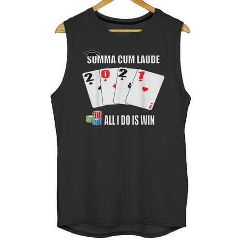 Summa Cum Laude Class Of 2021 Graduate Win Senior Graduation Unisex Tank Top - Best Gift Smart