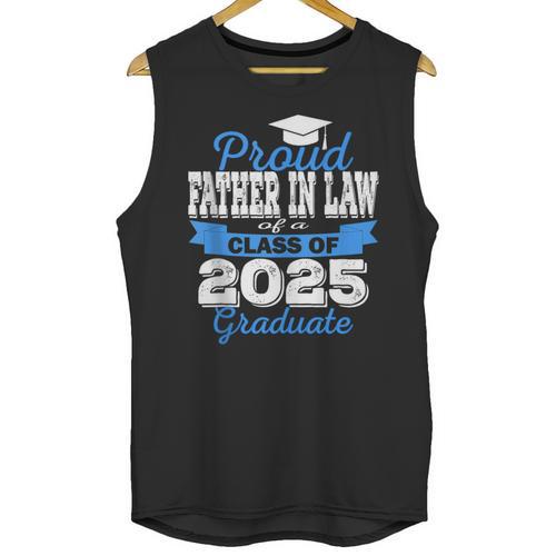 Super Proud Father In Law Of 2025 Graduate Graduation Family Unisex Tank Top - Best Gift Smart
