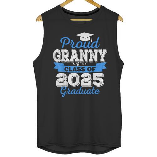 Super Proud Granny Of 2025 Graduate Senior Graduation Family Unisex Tank Top - Best Gift Smart