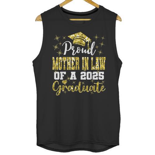 Super Proud Mother In Law Of 2025 Graduate Graduation Family Unisex Tank Top - Best Gift Smart