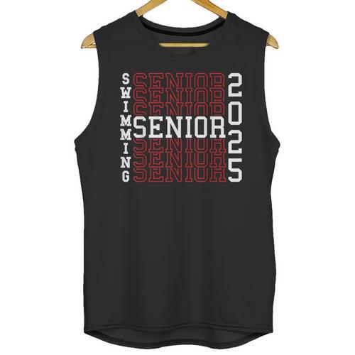 Swimming Senior Night Swimming Senior 2025 Graduation 40 Unisex Tank Top - Best Gift Smart