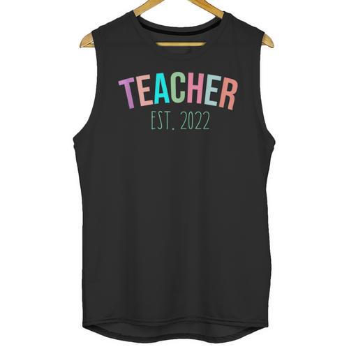 TEACHER Teacher Graduation Kindergarten Teacher 2022 Unisex Tank Top - Best Gift Smart