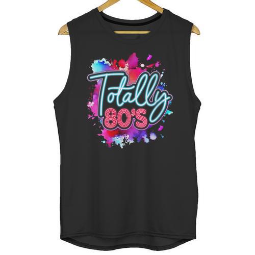Totally 80's Colorful Retro 1980s Style Nostalgia Vibe Unisex Tank Top - Figerry