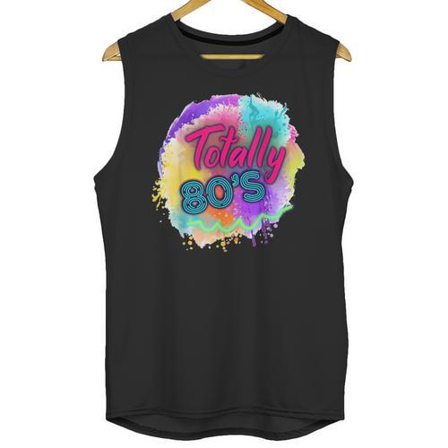 Totally 80's Tie Dye Retro Vibes 1980s Style Nostalgia Unisex Tank Top - Figerry
