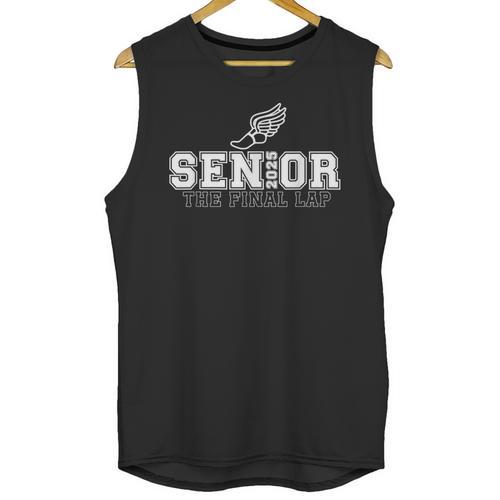 Track & Field Senior 2025 Graduation Year The Final Lap Unisex Tank Top - Best Gift Smart