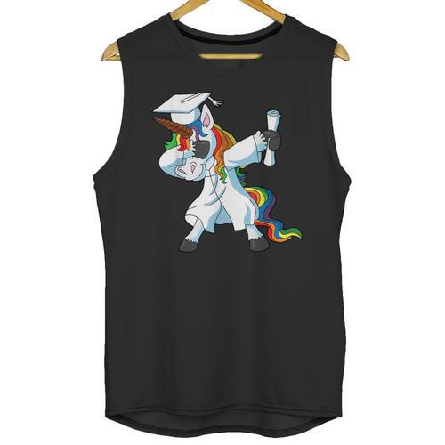 Unicorn Student Graduation 2022 Boys Girls Teenagers Teen Unisex Tank Top - Best Gift Smart